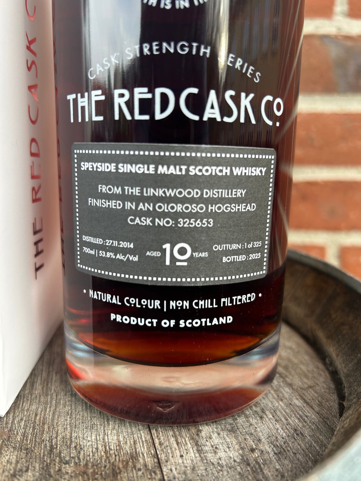 Linkwood 2014 10 år 53,8% The Red Cask Co.