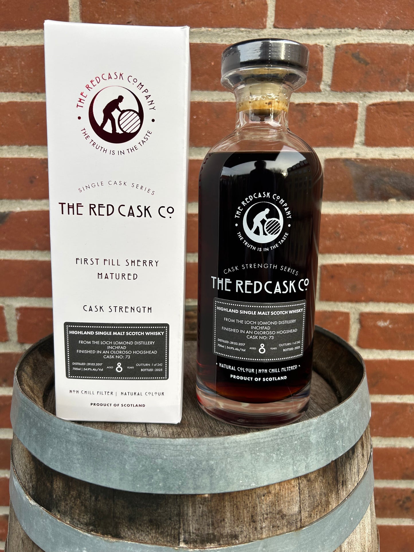 Loch Lomond 2017 8 år 54,9% Inchfad The Red Cask Co.