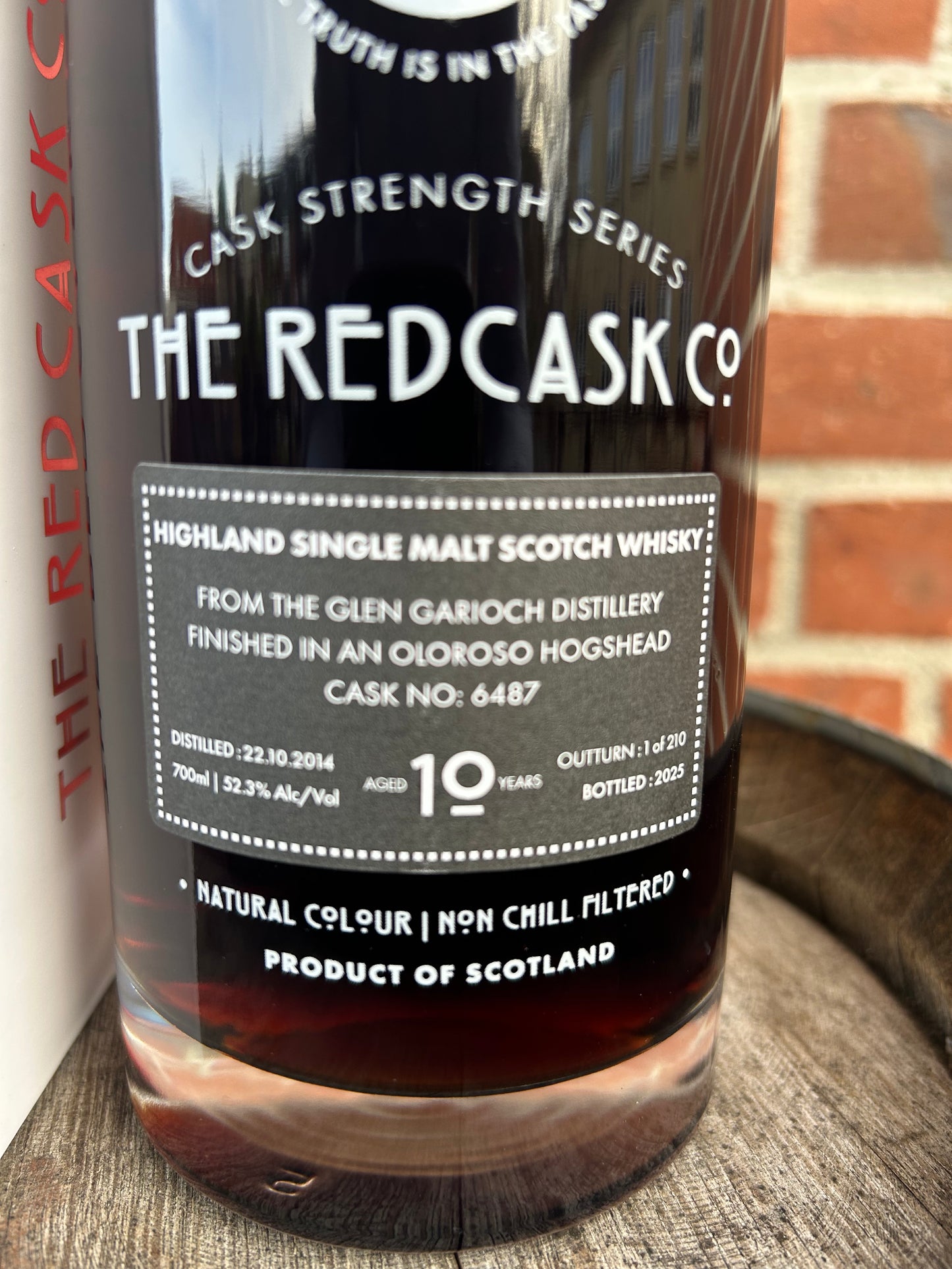 Glen Garioch 2014 10 år 52,3% The Red Cask Co.