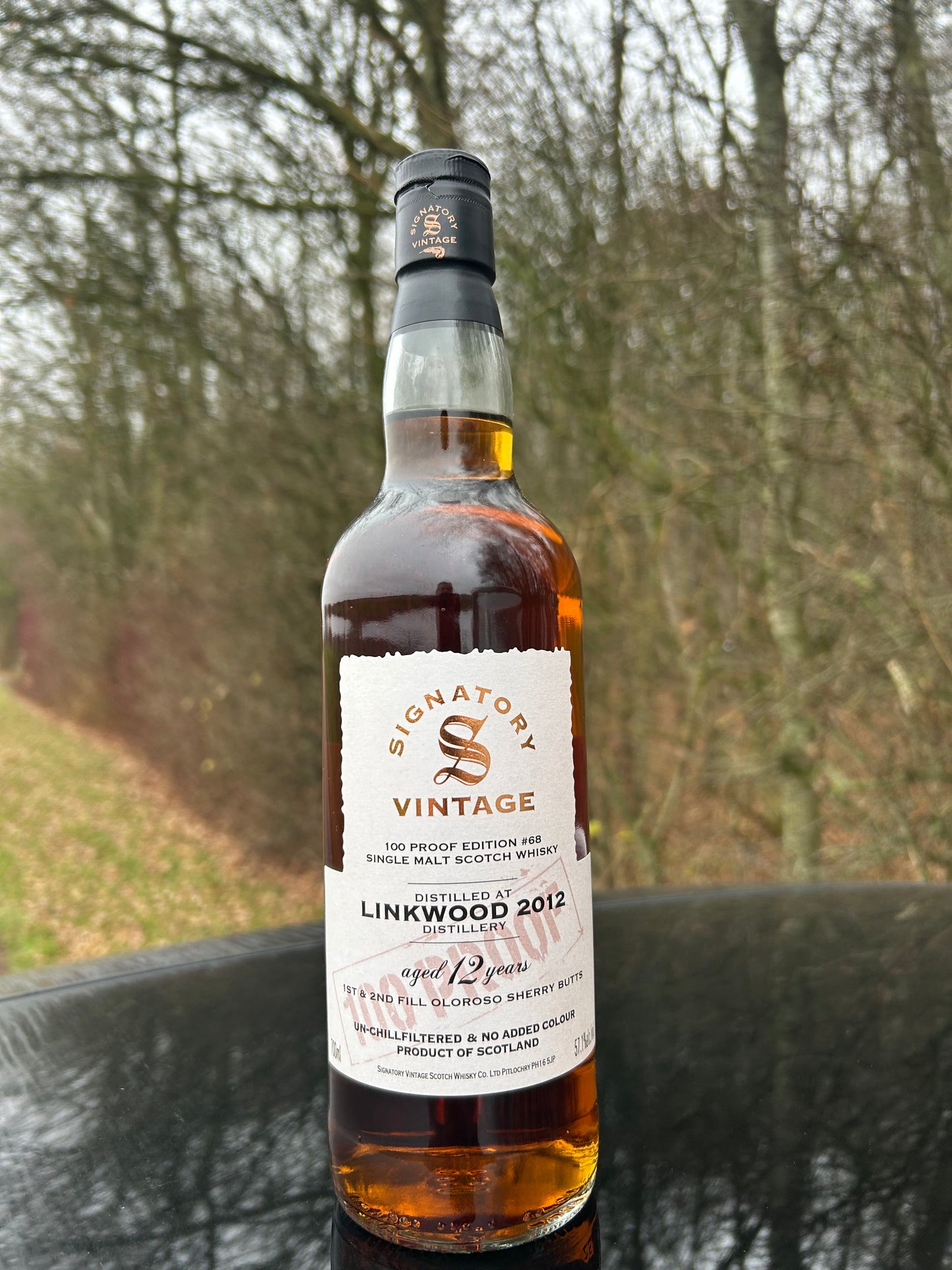 Linkwood 2012  12 år 57,1% 100 Proof # 68 Signatory