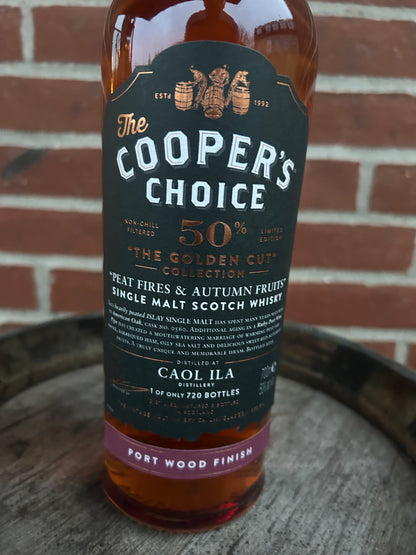 Caol Ila "Peat fire & autunmn Fruits" 50% Cooper´s Choice