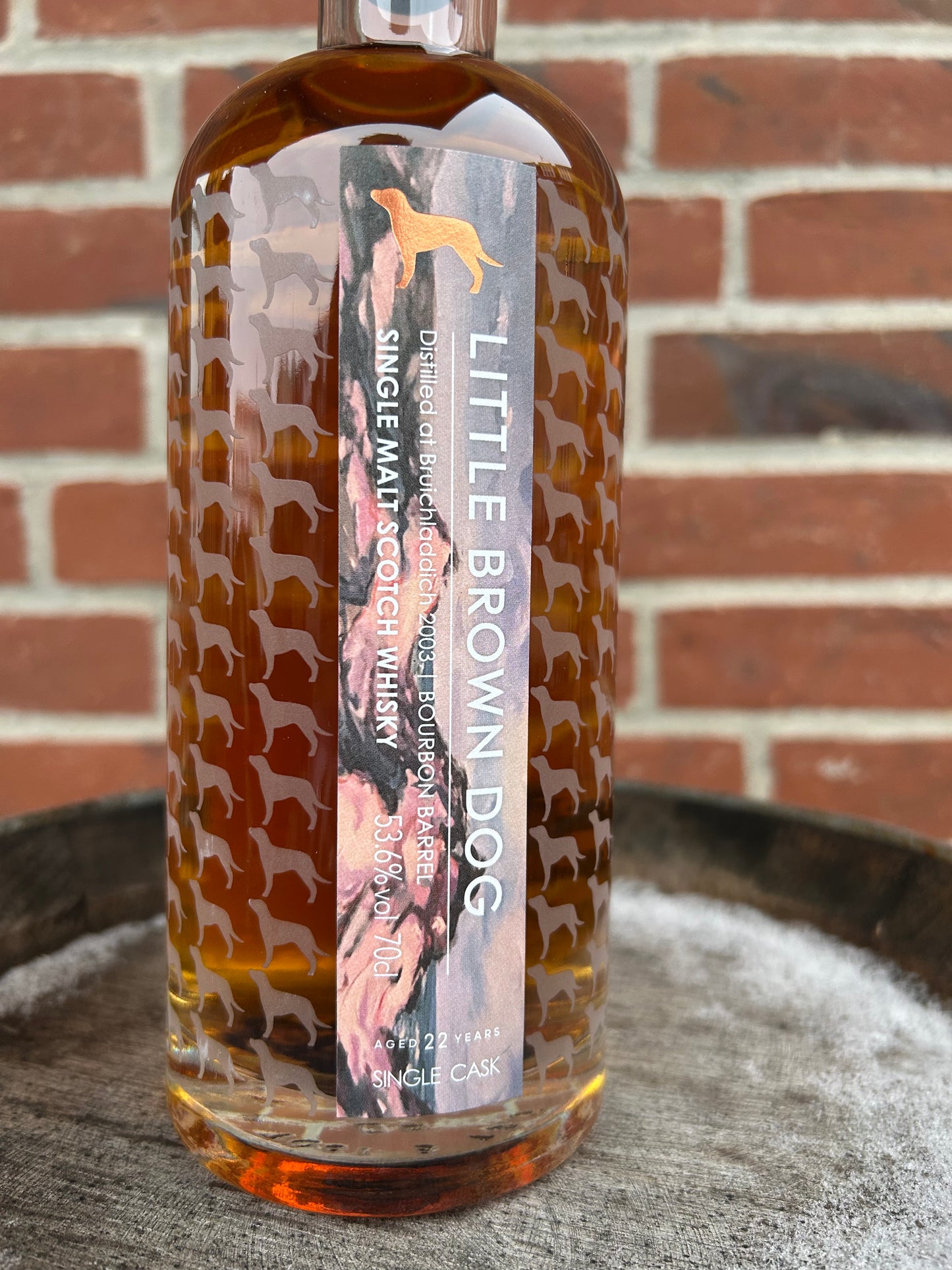 Bruichladdich 2003 22 år 53,6% Little Brown Dog