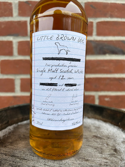 Aberdeenshire Single Malt Whisky Preview 12 år 46% Little Brown Dog