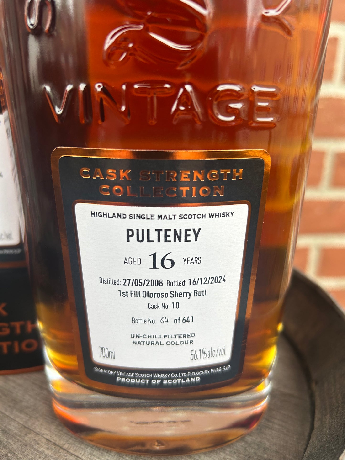Old Pulteney 2008 16 år 56,1% Signatory