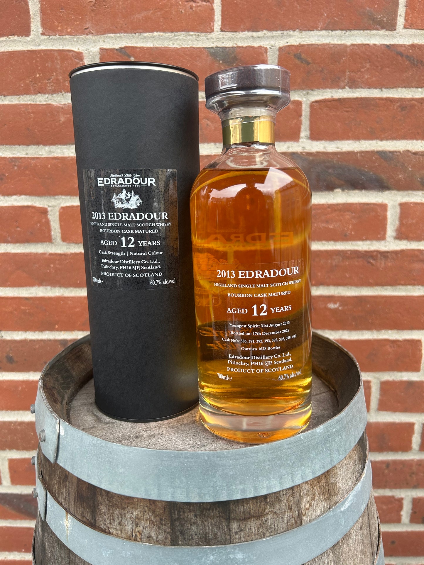 Edradour 12 år 2013 60,7%