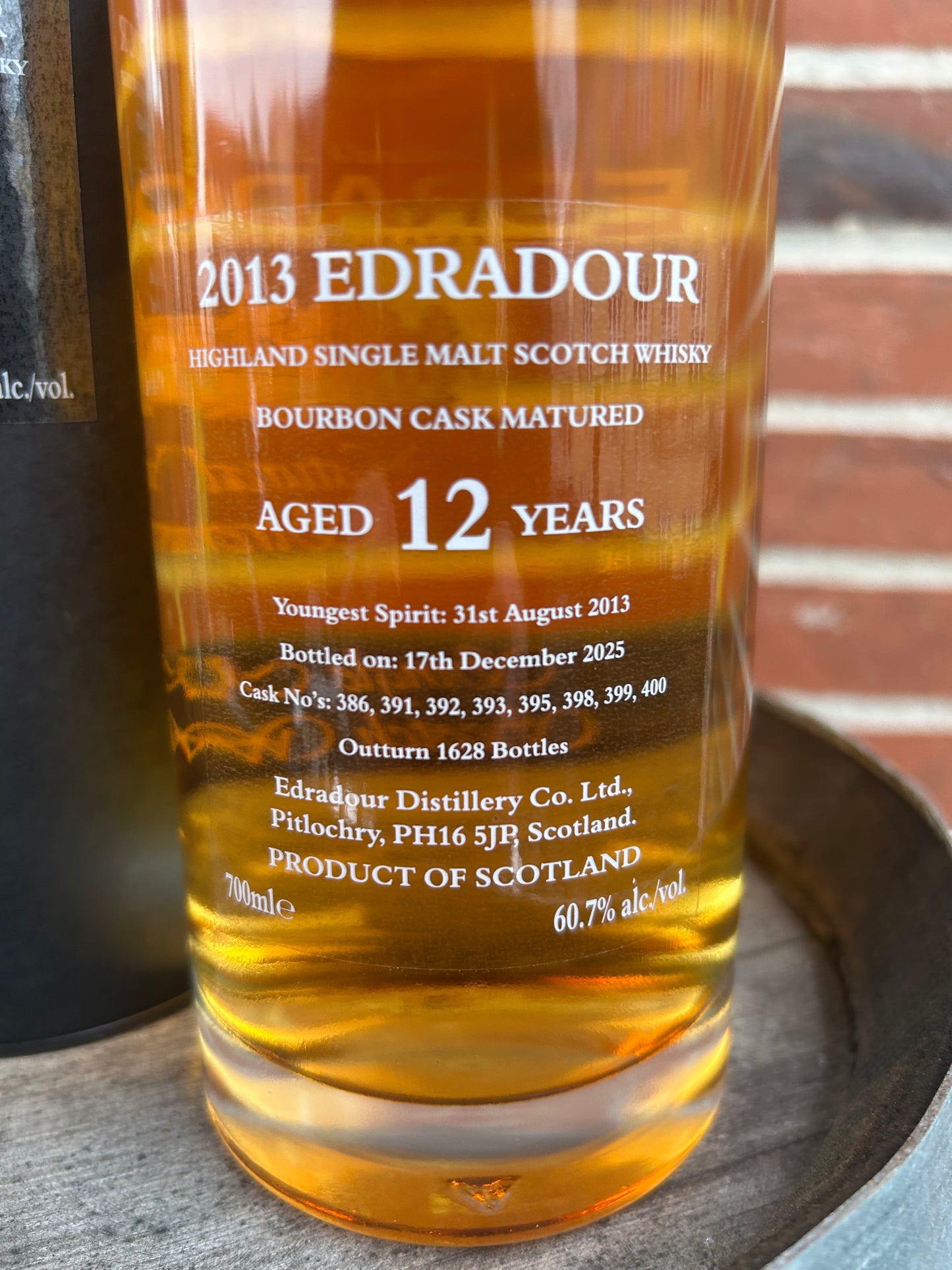 Edradour 12 år 2013 60,7%