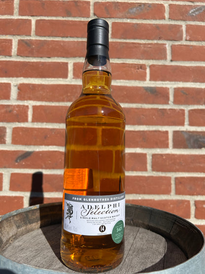 Glenrothes 2011 14 år 60,4% Adelphi