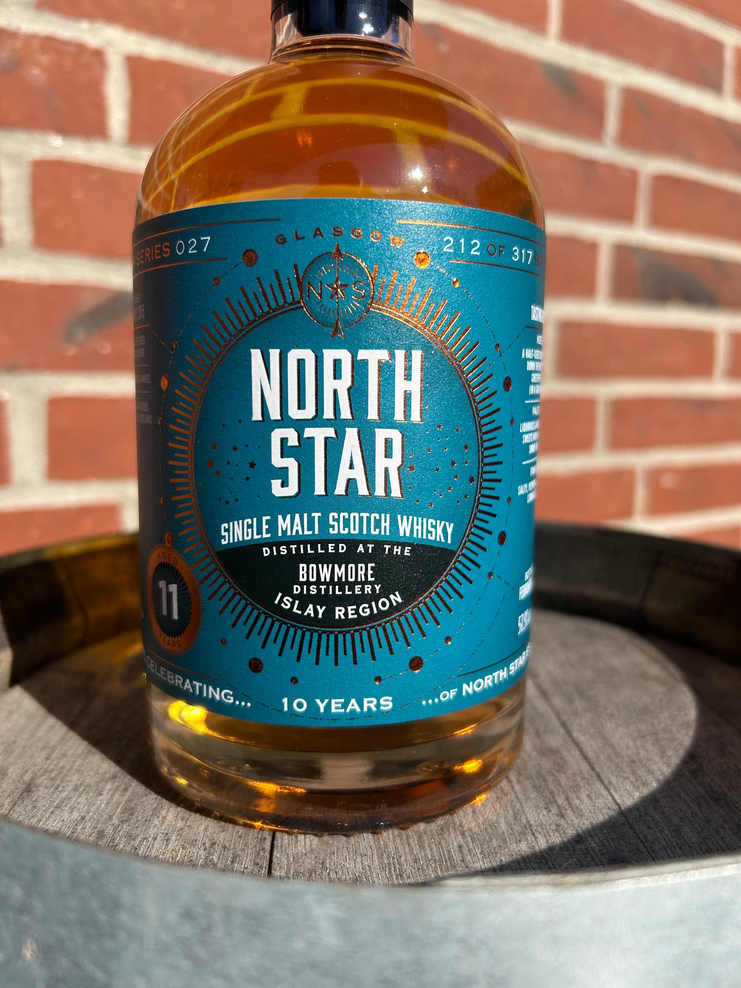 Bowmore 2015 11 år 57,9% North Star