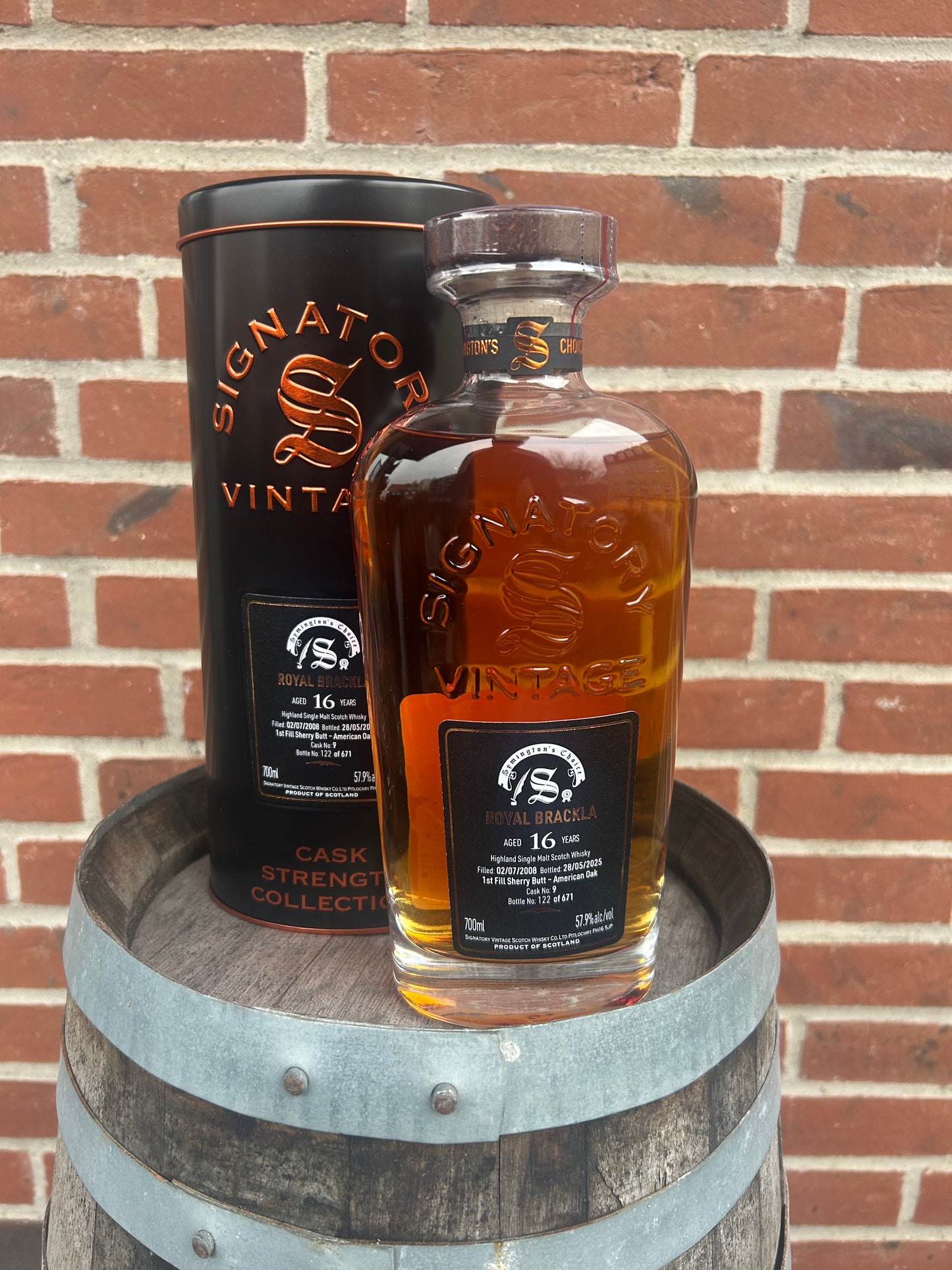 Royal Brackla 16 år 58,2% Signatory Symington`s Choice