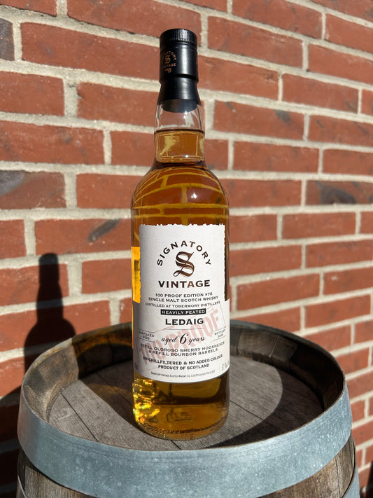 Ledaig 2020 6 år 57,1% #76 100 Proff SIgnatory