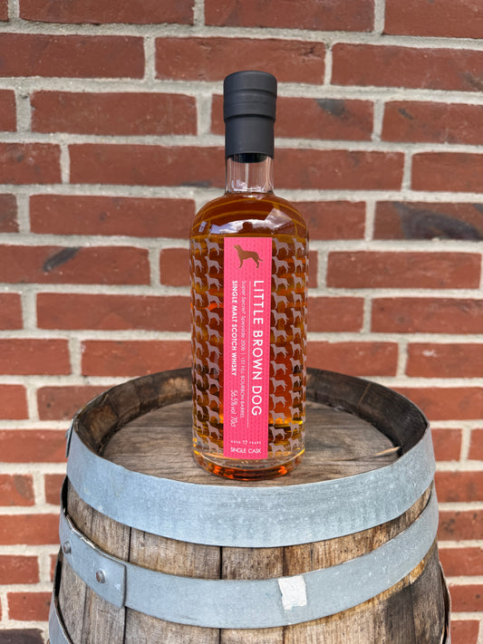 Super Secret Speyside 2008 17 år 56,5%Little Brown Dog