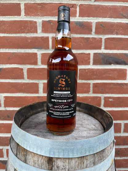 Speyside (M) 17 år 57,1% 100 Proof Exceptional Cask #16 Signatory