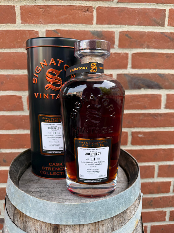 Aberfeldy 2014 11 år 60% #4 Signatory Vintage