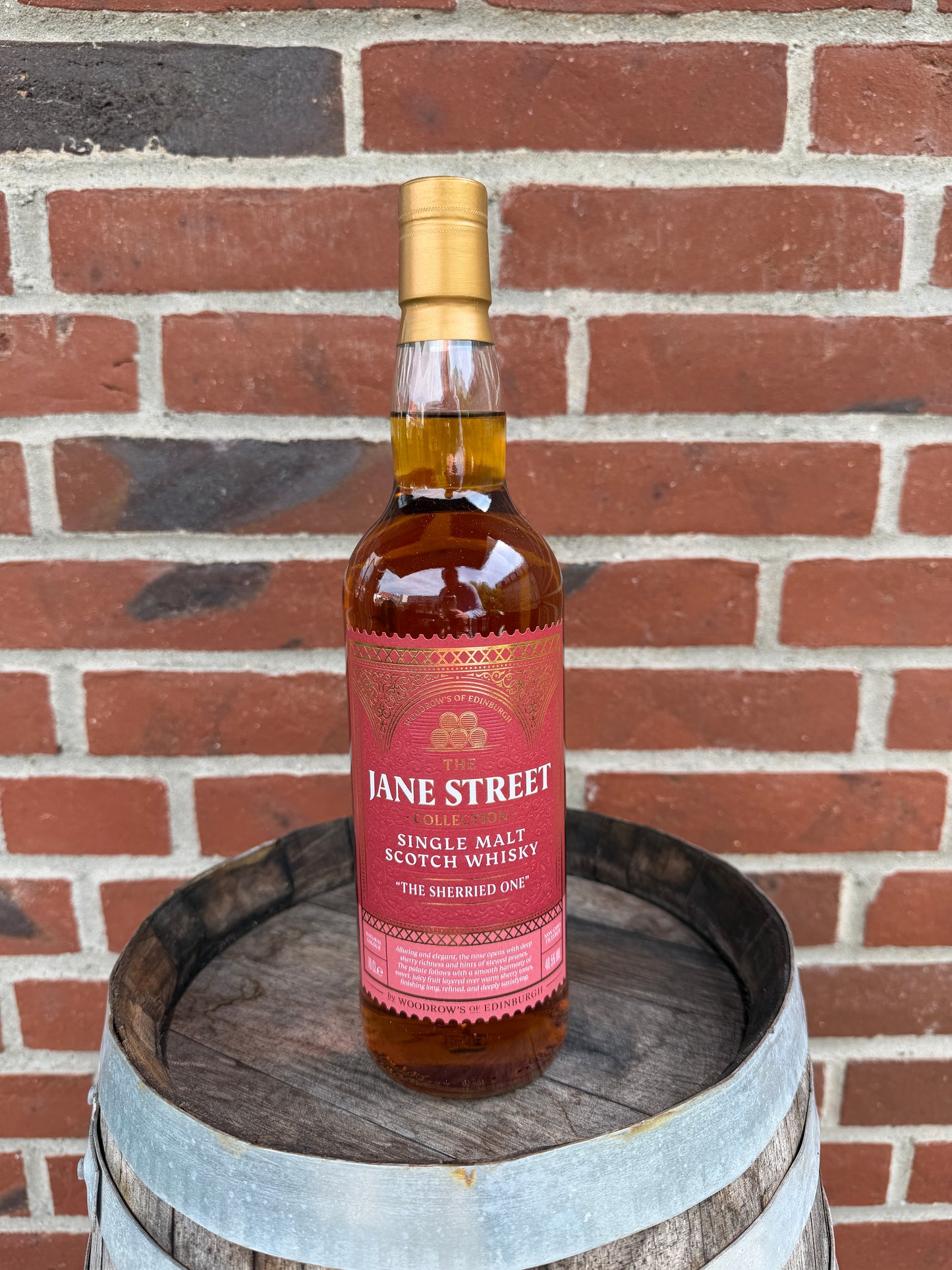 The Sherried One (Red) – 48,5 % Jane Street-serien  Woodrow's of Edinburgh