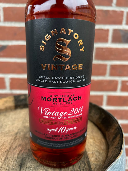 Mortlach 2014 10 år  Bolgher Small Batch i 48.2% Signatory Vintage