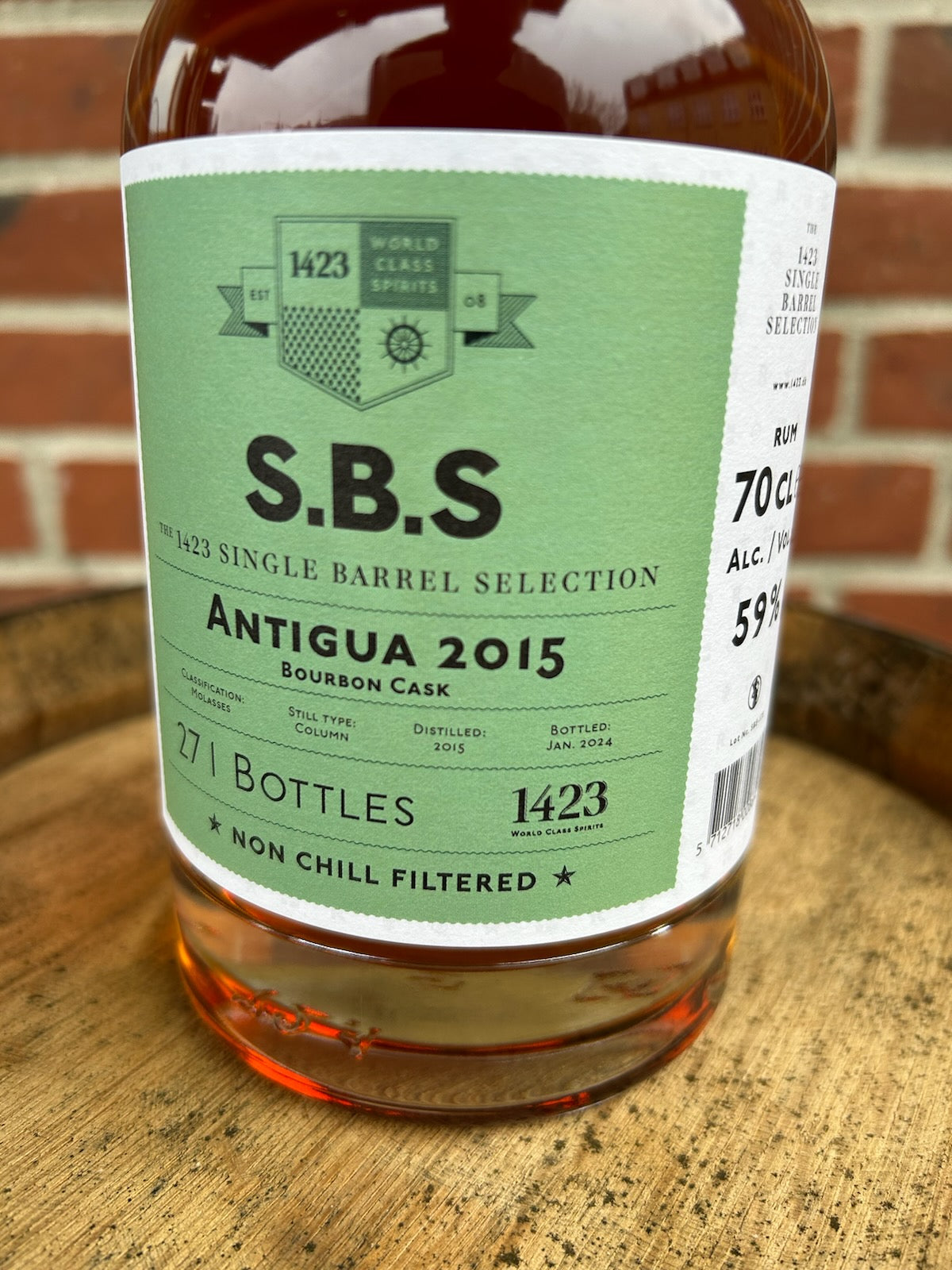 S.B.S. Antigua 9 år 2015, 59%